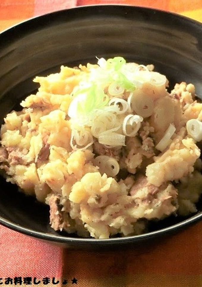 簡単★さんまの蒲焼きポテトサラダ-レシピのメイン写真