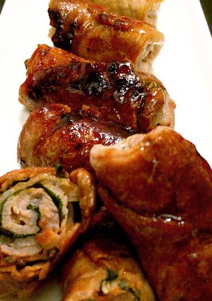 帰宅後に簡単♡豚肉の梅シソロール照り焼き-レシピのメイン写真