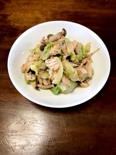 ささみとキャベツの生姜ポン酢和え-レシピのメイン写真