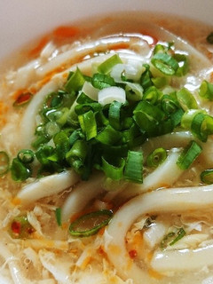 簡単!ふわとろ酸辣湯うどん-レシピのメイン写真