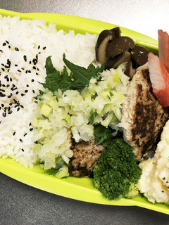 旦那弁当190♥ハンバーグ弁当!-レシピのメイン写真