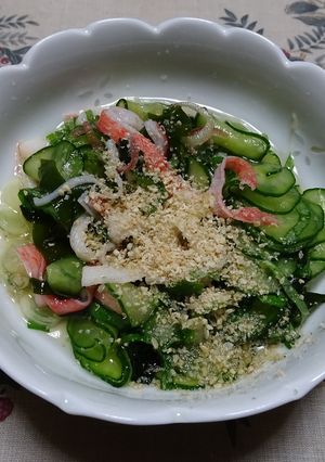 毎朝の簡単酢の物-レシピのメイン写真