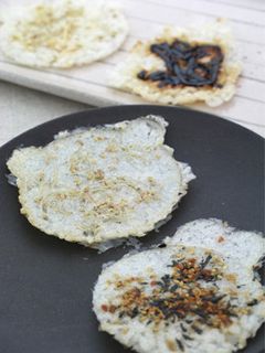 広島湾のちりめんおにぎりせんべい-レシピのメイン写真
