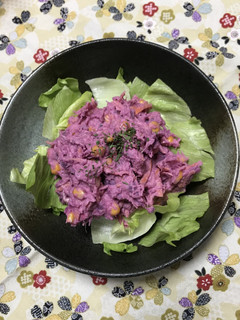 紫芋のポテトサラダ-レシピのメイン写真