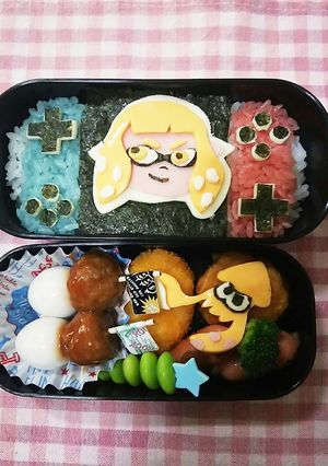 スプラトゥーンキャラ弁-レシピのメイン写真