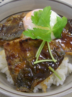 アジの照り焼き丼(温玉のせ)-レシピのメイン写真