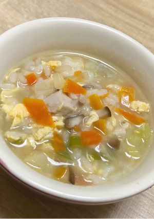 栄養満点 美味しい 雑炊-レシピのメイン写真