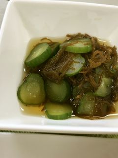 もずく酢(透析食)-レシピのメイン写真