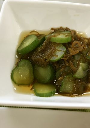 もずく酢(透析食)-レシピのメイン写真
