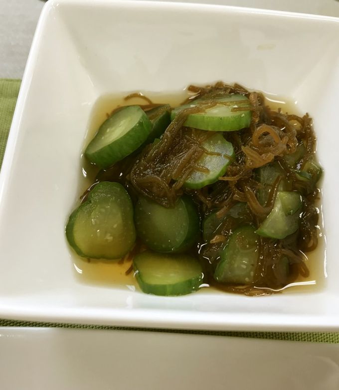 もずく酢(透析食)-レシピのメイン写真