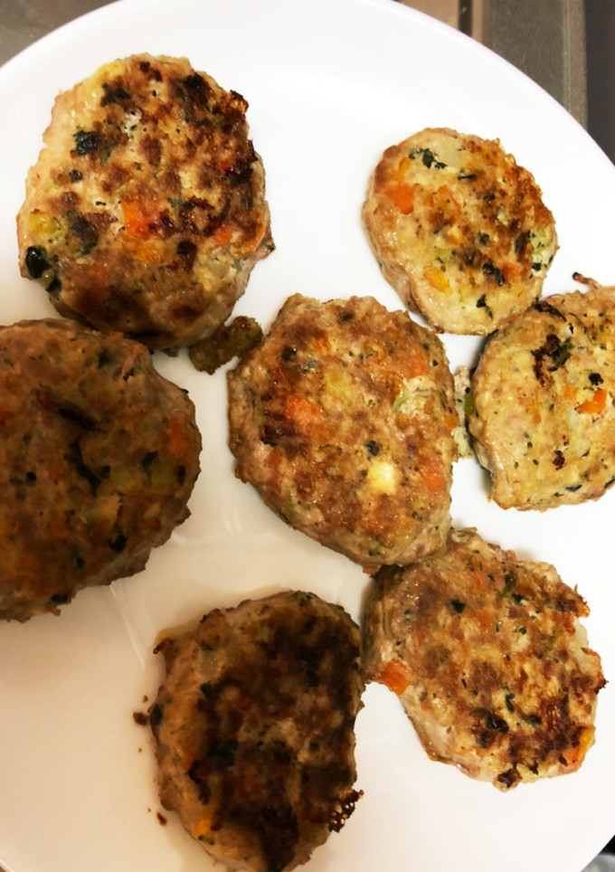 野菜ハンバーグ（旦那も子供も大満足）-レシピのメイン写真