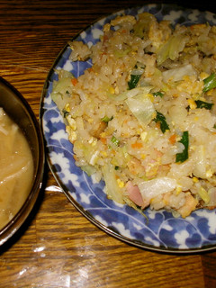 にらとキャベツのチャーハン-レシピのメイン写真