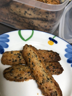 黒ごまクッキー-レシピのメイン写真