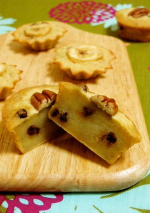 もち粉とバナナのカップケーキ-レシピのメイン写真