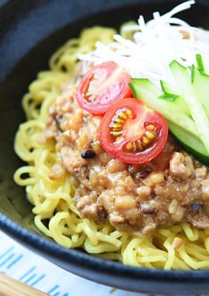ピリ辛★三十三雑穀米ジャージャー麺-レシピのメイン写真
