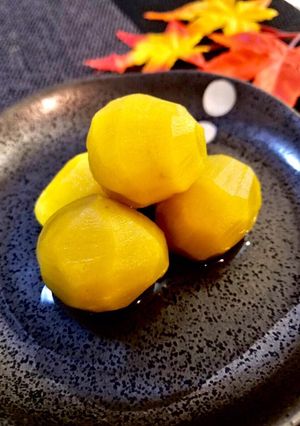 じっくり丁寧に♪ 栗の甘露煮-レシピのメイン写真