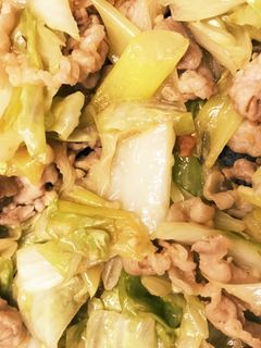 簡単!豚とキャベツの味噌炒め-レシピのメイン写真