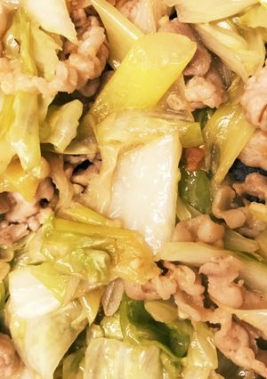簡単！豚とキャベツの味噌炒め-レシピのメイン写真