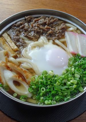 鍋焼きうどん愛媛風-レシピのメイン写真