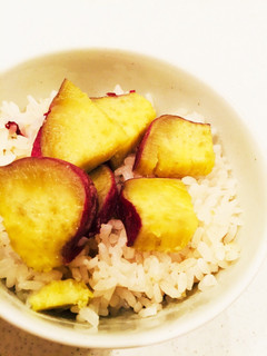 ★炊飯器で簡単 さつま芋ご飯★-レシピのメイン写真