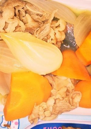 牛しゃぶ煮込み-レシピのメイン写真