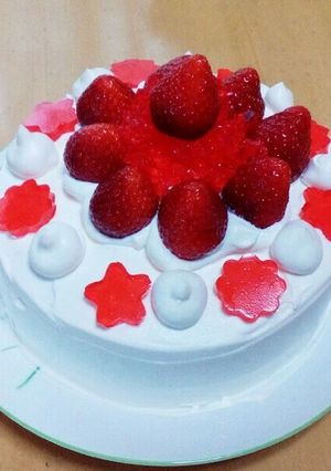 いちごゼリーケーキのゼリー-レシピのメイン写真