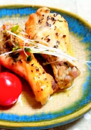 バジルチキン-レシピのメイン写真