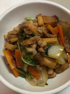 こっくり☆豚バラと白菜のオイスター炒め-レシピのメイン写真