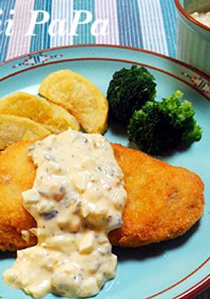 秋鮭のフライ 美味しいタルタルソース添え-レシピのメイン写真