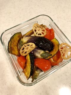 ゴロゴロ野菜の南蛮漬け-レシピのメイン写真