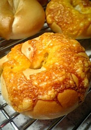 パリパリチーズベーグル-レシピのメイン写真