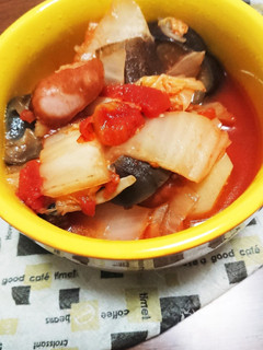 色々な野菜をいれてトマトスープ煮-レシピのメイン写真
