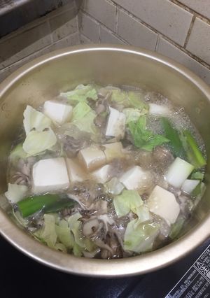 マイタケ鍋-レシピのメイン写真
