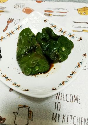 まるごとピーマン-レシピのメイン写真
