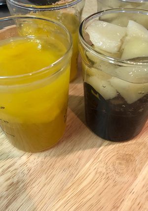 健康★果実酢で二層ゼリー-レシピのメイン写真