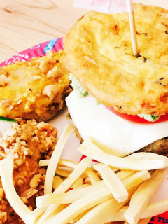 糖質制限☆がんもバーガー-レシピのメイン写真
