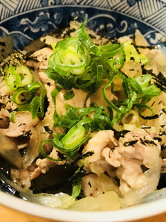 シンプル●あまからタレの汁かけ豚丼-レシピのメイン写真