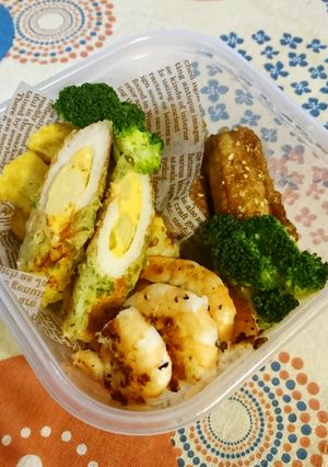 明太ポテトとちくわの磯辺上げ-レシピのメイン写真