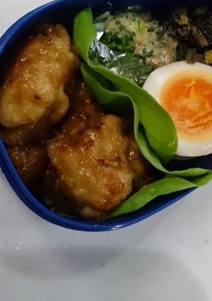 鶏もも肉のマスタード醤油★お弁当作りおき-レシピのメイン写真