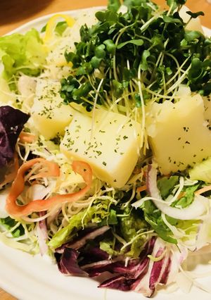 スプラウト＆ポテトのサラダ盛り-レシピのメイン写真