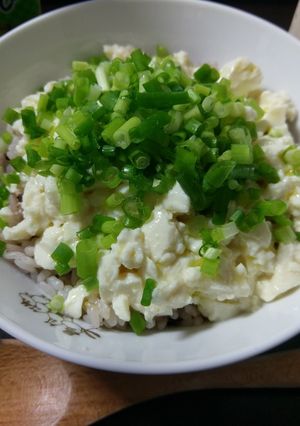 簡単豆腐丼-レシピのメイン写真