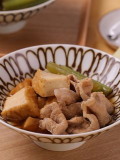 ごはんに合う♪ふきと豚肉のほっこり煮物-レシピのメイン写真