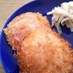 รูปของ ポテサラ入りハムカツ