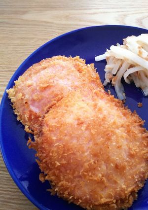 ポテサラ入りハムカツ-レシピのメイン写真