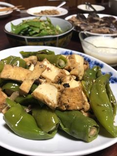 シシトウと厚揚げのペペロンアンチョビ炒め-レシピのメイン写真