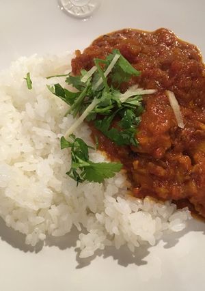 スパイシー チキントマトカレー-レシピのメイン写真