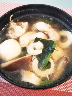 雑煮風すまし汁♪-レシピのメイン写真