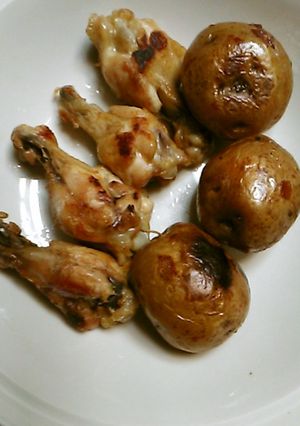 コストコじゃがバターのバターなし、鶏も。-レシピのメイン写真