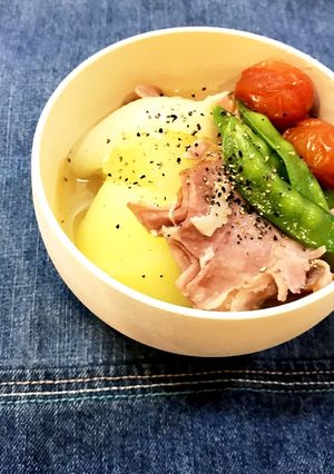 ☆すぐ出来！ベーコンであっさり塩じゃが-レシピのメイン写真