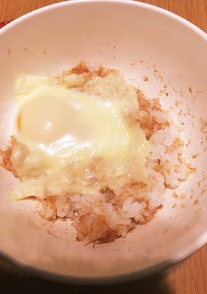 簡単!絶品☆おかかチーズご飯!-レシピのメイン写真
